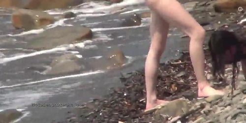 Naked girls at the real nude beaches