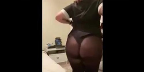 Bbw pawg wife stripping