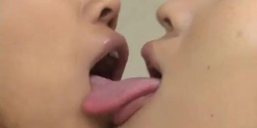 Lesbian kiss