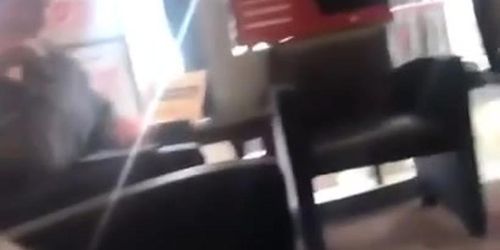 Cock Out In Auto Store