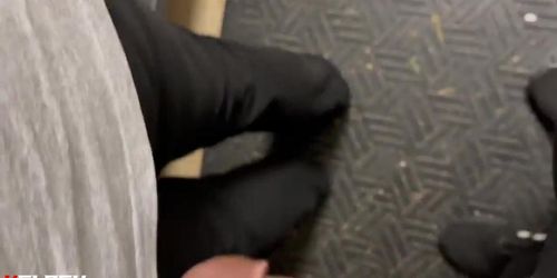Jerking off near coworker pt.2