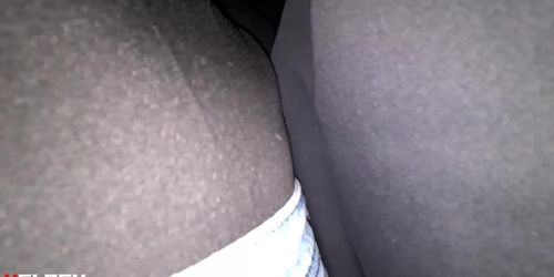 grope  nice ass milf on bus