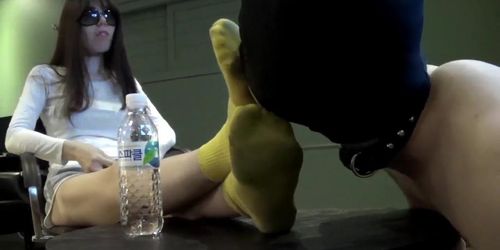 asian girl socks slave