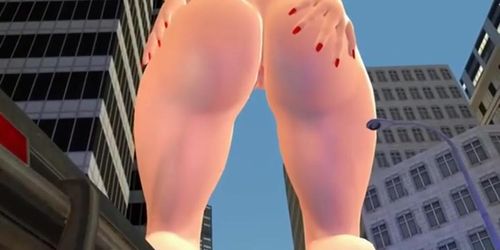 Giantess fox