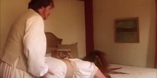 Getting Her Ass Spanked