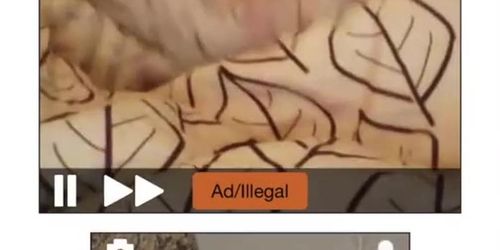 Web Chat with Curvy Woman Ends With Cumshot