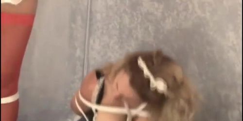 Chain me to the ceiling and tease me rough