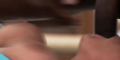Private Black - All Aboard! BBC Loving Candy Alexa Loves Interracial DP!