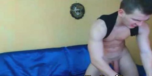 Athletic Stud With Big Erect Cock (Erect Dick)