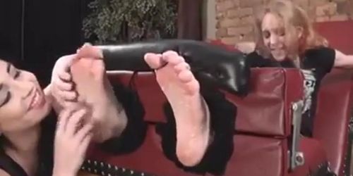 tickle feet