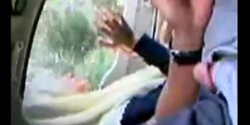 malay hijab girl giving a handjob 2