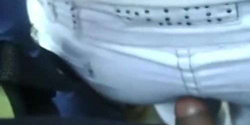 cute chiquita encoxada by a pencil dick video (Horny Cute)