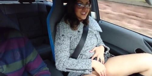 Car Female Masturbation