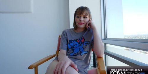 Slim Beauty Elle Loveland Tight Hairy Pussy Fucked BTS (RawAttack RawAttack)