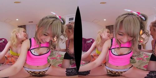 Wow blond japanese group orgy