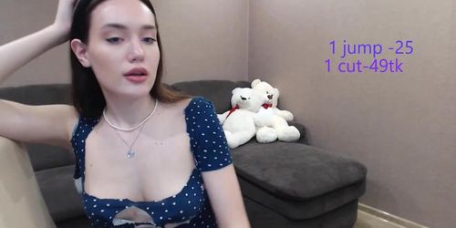 Beautiful Russian camgirl