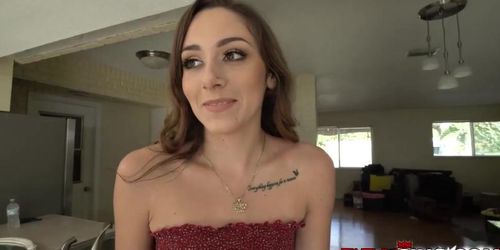 Dani Blu sucked Tylers dick all the way to the top