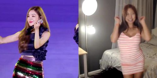 Sexy Korean Girlfriend Strip Dance - Snsd Gee