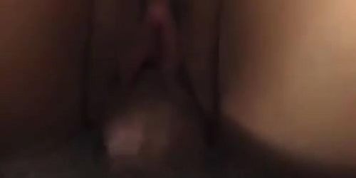 Instagram model LittleTi riding cock
