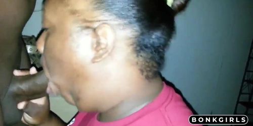 Step sister sucking for gas money