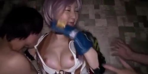 Japanese Final Fantasy Cosplay Porn