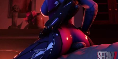 Overwatch Widowmaker Twerk Porn