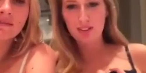 Blonde Russian Teens Flashing Boobs On Periscope Live - Tnaflix.com