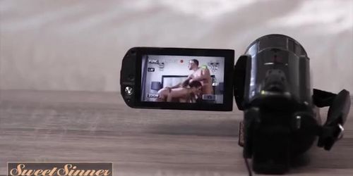 Curvy MILF loves recording intercourses with lover