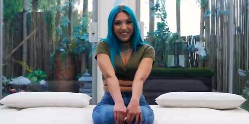 Asian Netvideogirls - Blue Hair Beauty - Tnaflix.com