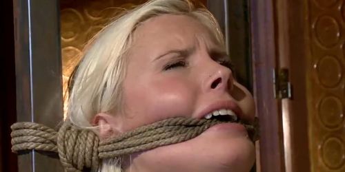 Ashley Fires and Kate Snow - lesbian - anal - BDSM - lezdom - blonde - face sitting - breast torture - caning - flogging - Hitac