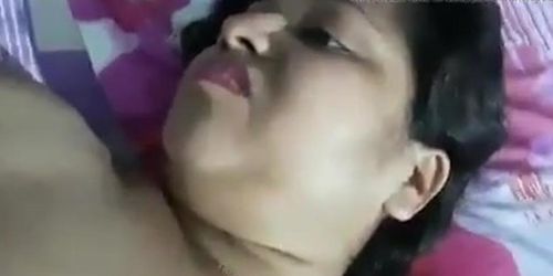 Desi man penetrates obedient wife in missionary pose