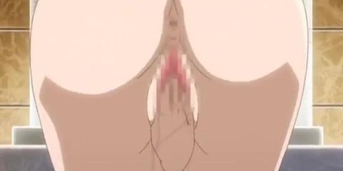 Bigboobs Japanese anime mother fucking bigcock in the restroom