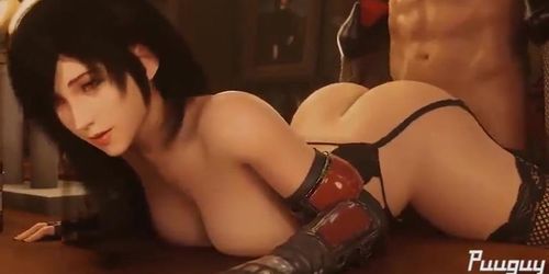 Bartender Tifa Lockhart