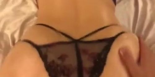 curvy milf big booty sexy lingerie fuck from back orgasm