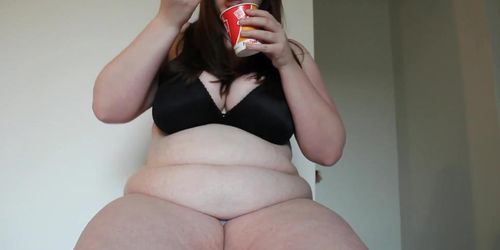 Eating ice cream