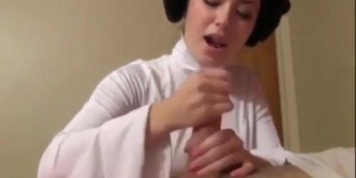 Princess Leia Organa Handjob (need the girl name) Daisy Haze