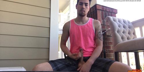 Latin Boy Cole Jerking Off