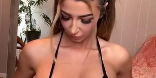 Punzeli Nude Tits Squeezing Twitch Video Leak