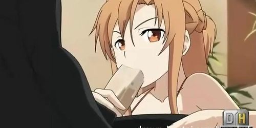 Sword Art Hentai - Asuna play mode