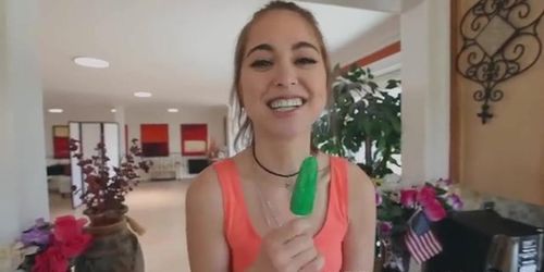 Ice-Cream muncher Riley Reid meatpipe factory