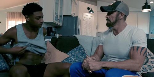 Dillon gets anal with hunk housesitter Kyle