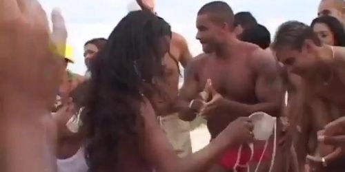 rio beach anal screw party orgy