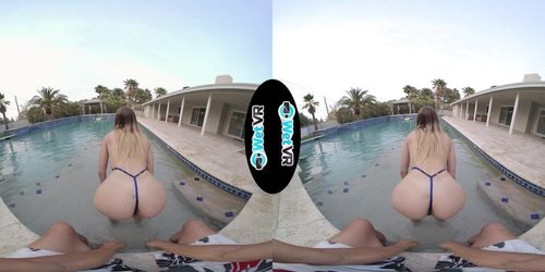WETVR Swim Suit Strip POV VR Porn Fuck With Angel Youngs (Angelina Young)