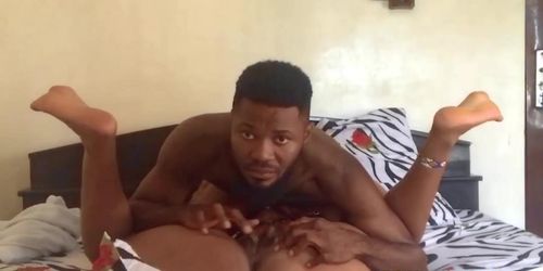 REAL AFRICANS - Horny Amateur Ebony Couple Having Fun Fucking   REAL SEXTAPE