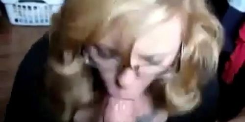 Milf Gagging On The Dick