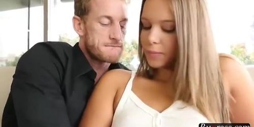 Cutie creampied by father in law HD