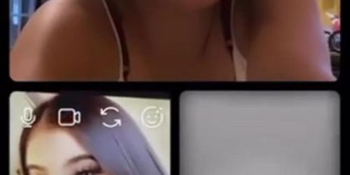 Instagram slut gets Flashed on live