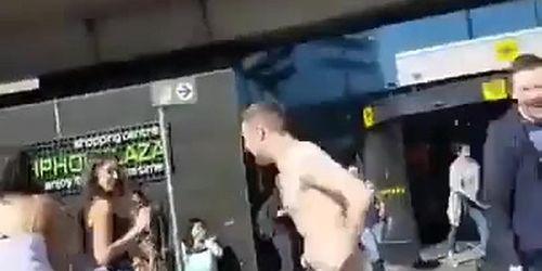 Shorts Pulled Cock Flash