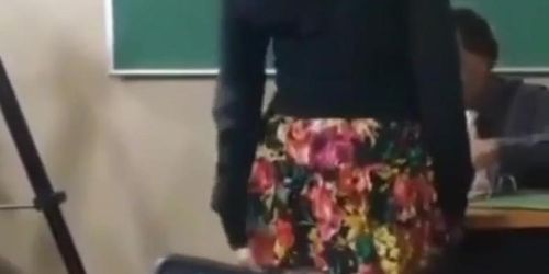 A whore at the university knows how to entice