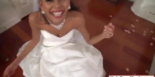 Bride Janice Griffith boned and facialed